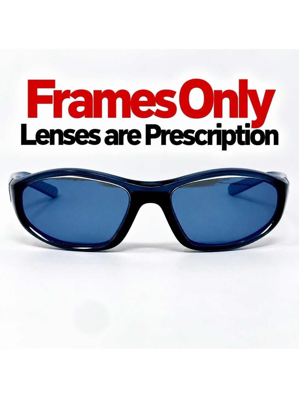 Nike Debut EV0573 404 Crystal Squadron Blue Sunglass Frames Only